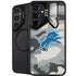 NFL Detriot Lions Camo Galaxy S24 FE Kickstand Case